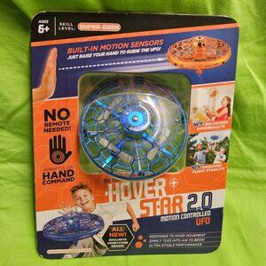 The Original Hover Star 2.0 Motion Controlled UFO Hovercraft (Blue) New Sealed